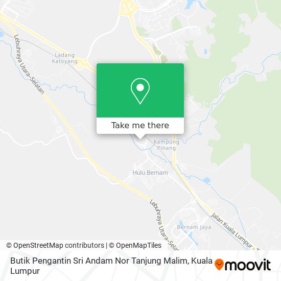 Butik Pengantin Sri Andam Nor Tanjung Malim map