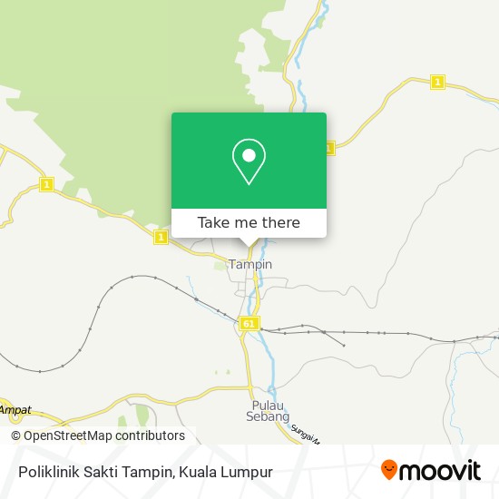 Poliklinik Sakti Tampin map