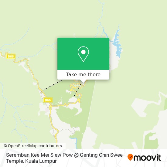 Seremban Kee Mei Siew Pow @ Genting Chin Swee Temple map