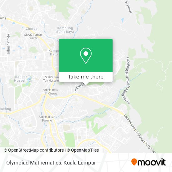 Olympiad Mathematics map