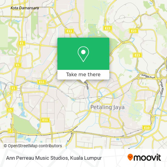 Ann Perreau Music Studios map