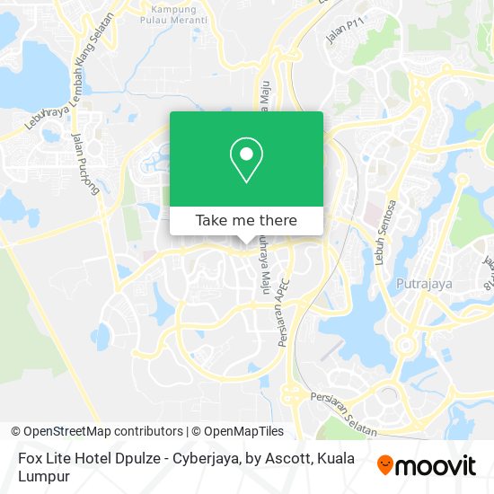 Fox Lite Hotel Dpulze - Cyberjaya, by Ascott map