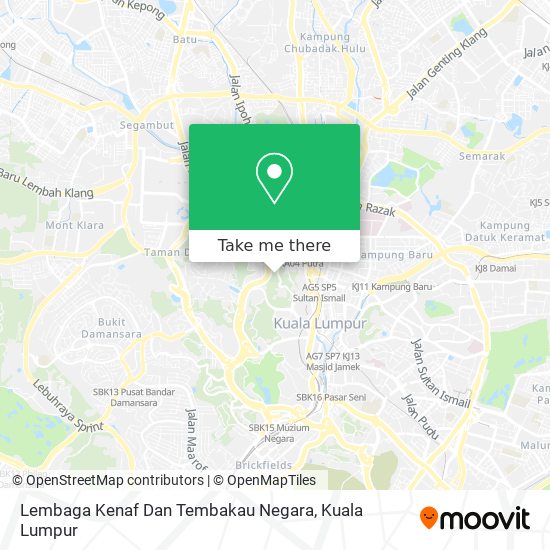 Lembaga Kenaf Dan Tembakau Negara map