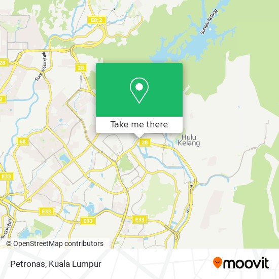 Petronas map