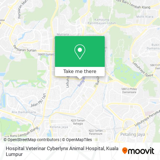 Hospital Veterinar Cyberlynx Animal Hospital map