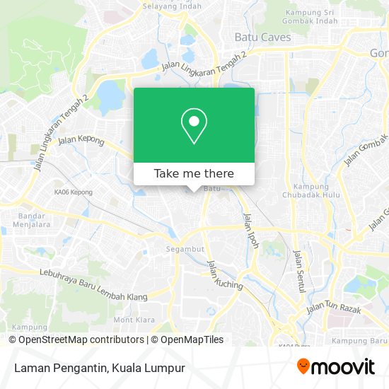 Laman Pengantin map