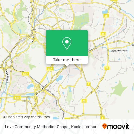 Love Community Methodist Chapel map