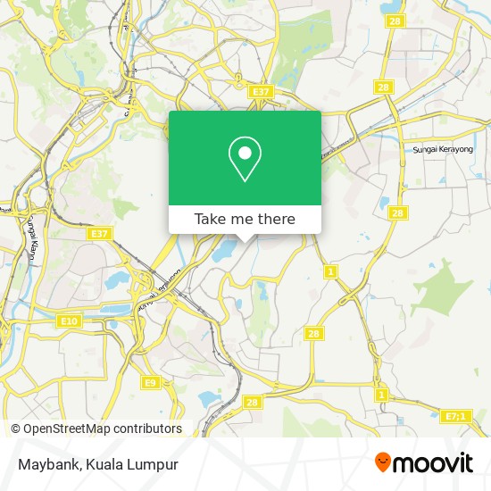 Maybank map