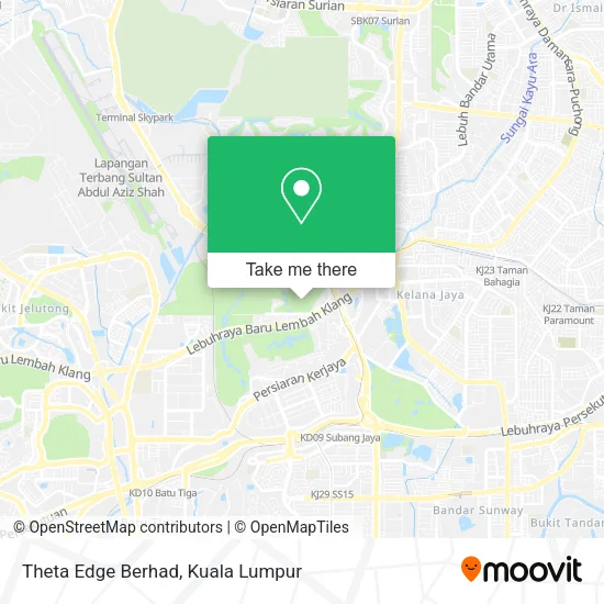 Theta Edge Berhad map