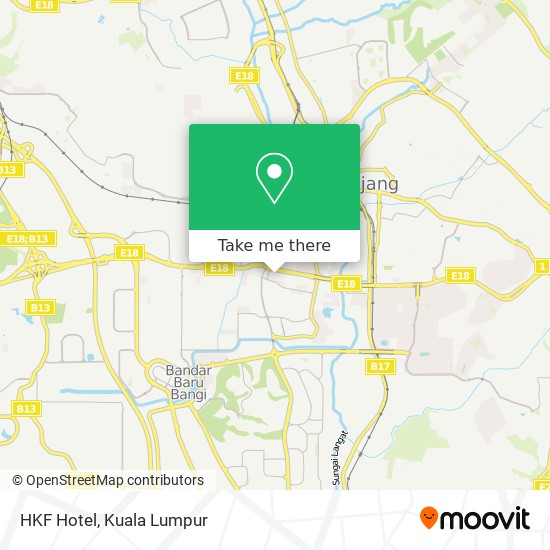 HKF Hotel map