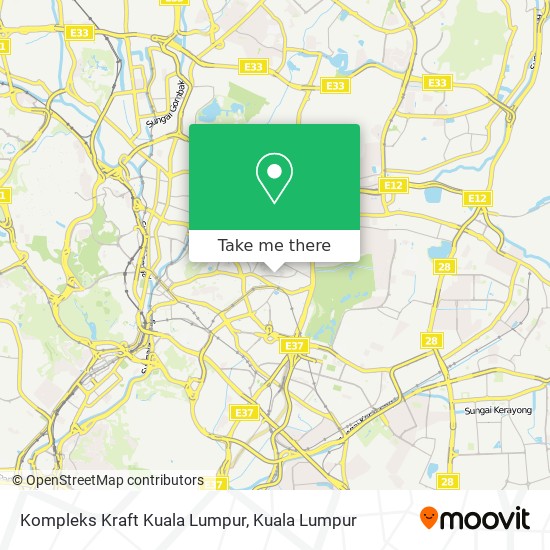 Kompleks Kraft Kuala Lumpur map