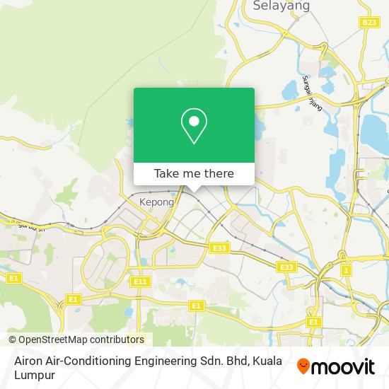 Airon Air-Conditioning Engineering Sdn. Bhd map