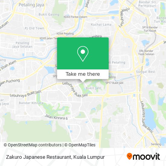 Zakuro Japanese Restaurant map