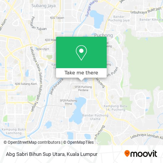 Abg Sabri Bihun Sup Utara map