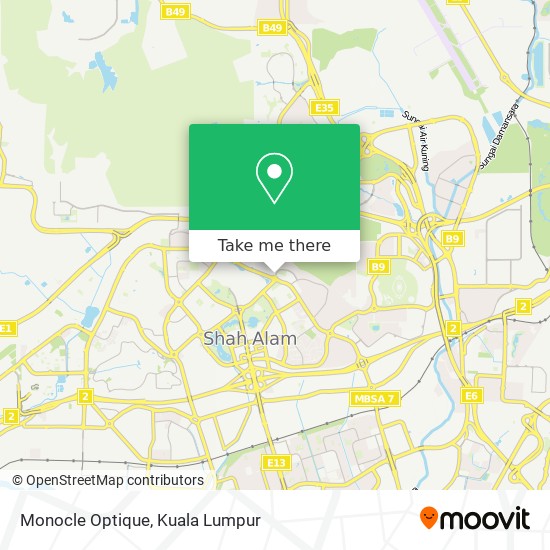 Monocle Optique map