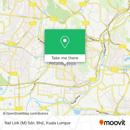 Rail Link (M) Sdn. Bhd. map
