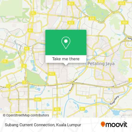 Subang Current Connection map