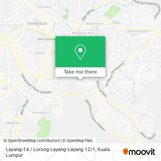 Peta Layang-14 / Lorong Layang-Layang 12 / 1