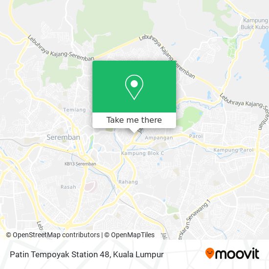 Peta Patin Tempoyak Station 48