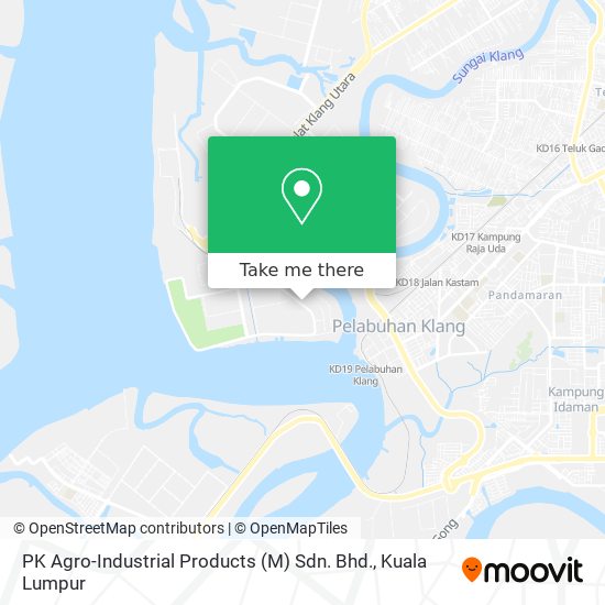 Peta PK Agro-Industrial Products (M) Sdn. Bhd.