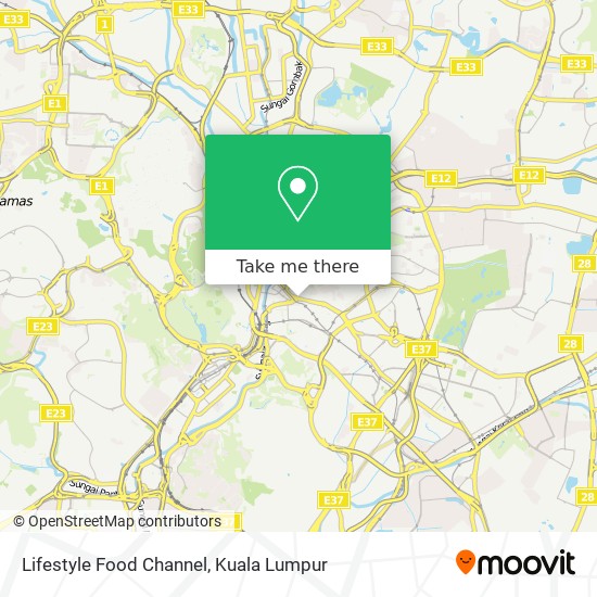 Lifestyle Food Channel map