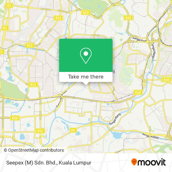 Seepex (M) Sdn. Bhd. map