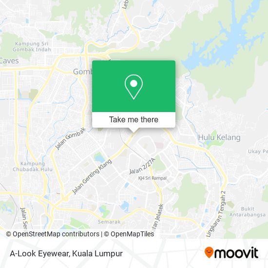 A-Look Eyewear map