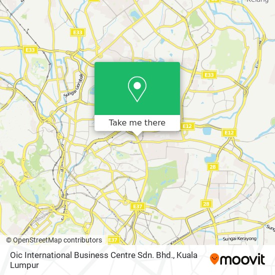 Oic International Business Centre Sdn. Bhd. map