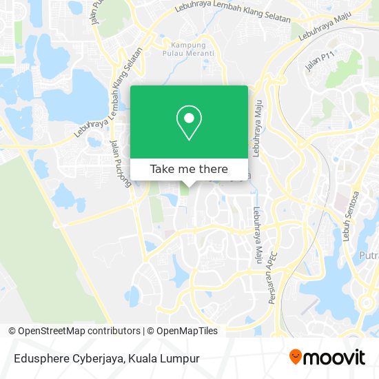 Edusphere Cyberjaya map