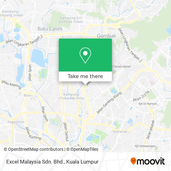 Excel Malaysia Sdn. Bhd. map
