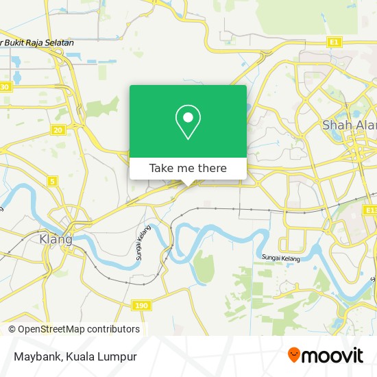 Maybank map