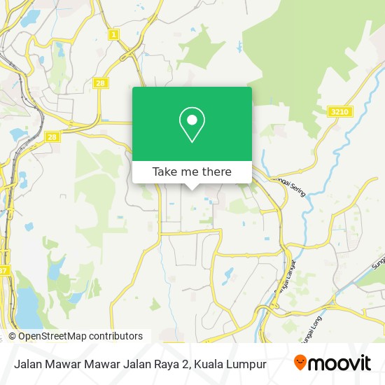 Jalan Mawar Mawar Jalan Raya 2 map