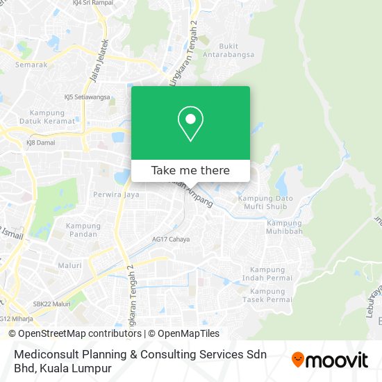 Mediconsult Planning & Consulting Services Sdn Bhd map