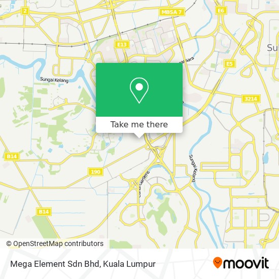 Mega Element Sdn Bhd map