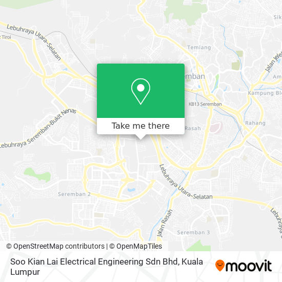 How To Get To Soo Kian Lai Electrical Engineering Sdn Bhd In Seremban By Bus Or Train