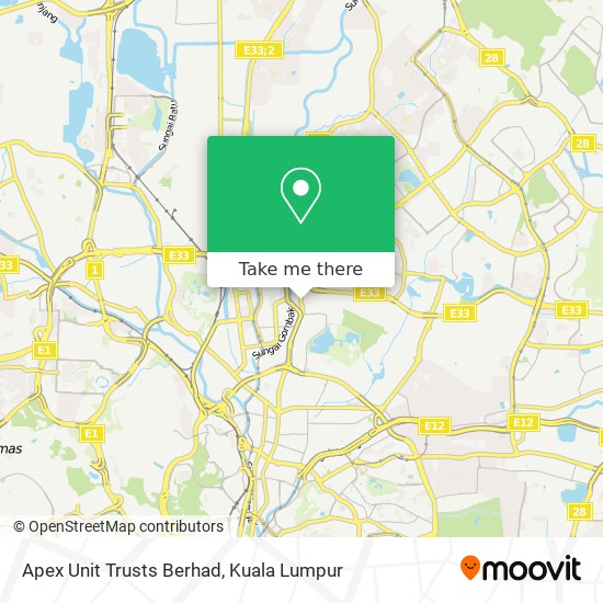 Apex Unit Trusts Berhad map