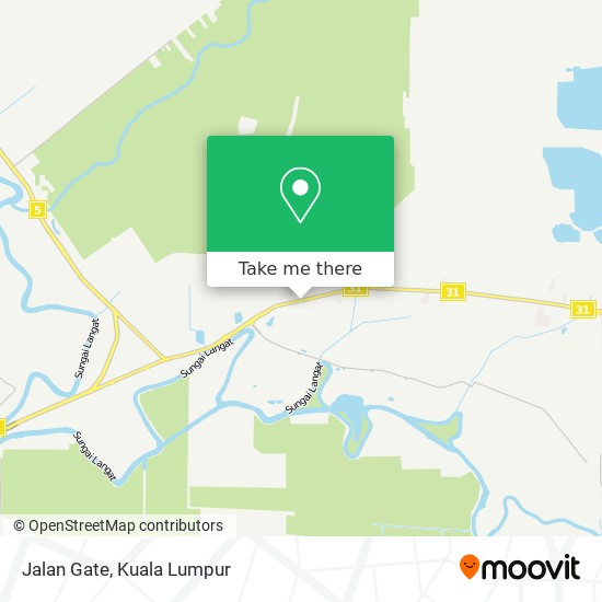 Jalan Gate map