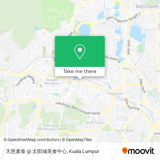 天恩素食 @ 太阳城美食中心 map