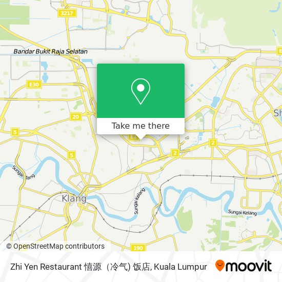 Zhi Yen Restaurant 憘源（冷气) 饭店 map