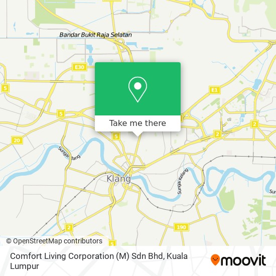 Comfort Living Corporation (M) Sdn Bhd map