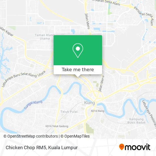 Chicken Chop RM5 map