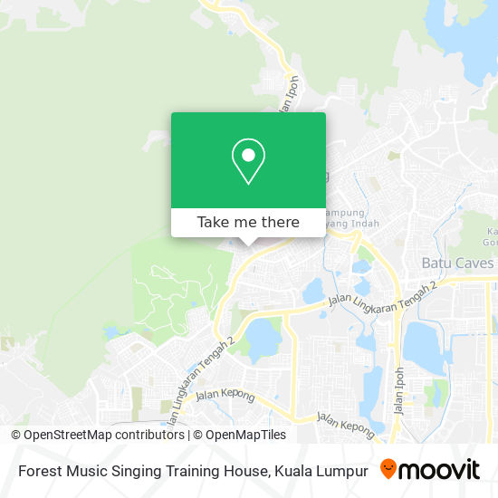 Forest Music Singing Training House map
