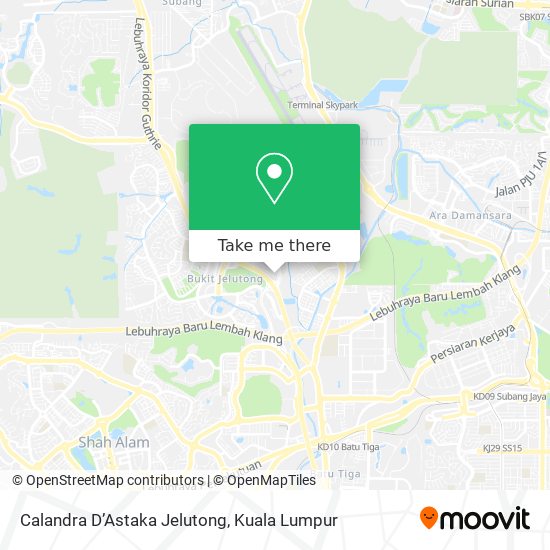 Calandra D’Astaka Jelutong map
