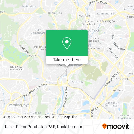 Klinik Pakar Perubatan P&R map