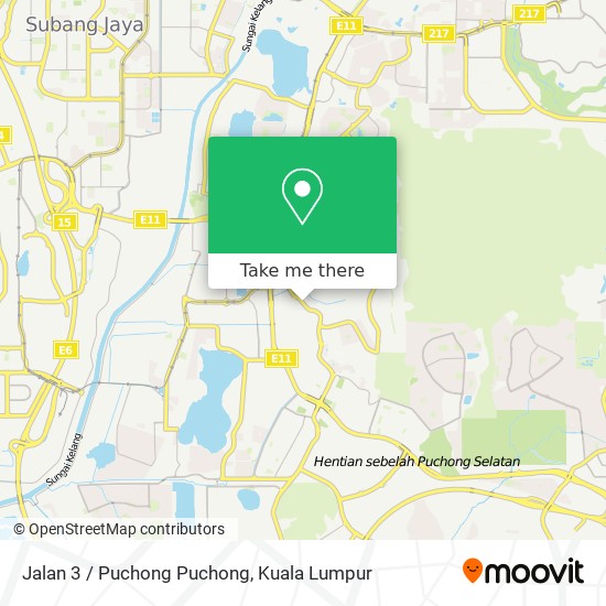 Jalan 3 / Puchong Puchong map