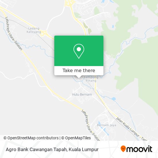 How To Get To Agro Bank Cawangan Tapah In Batang Padang By Bus Or Train