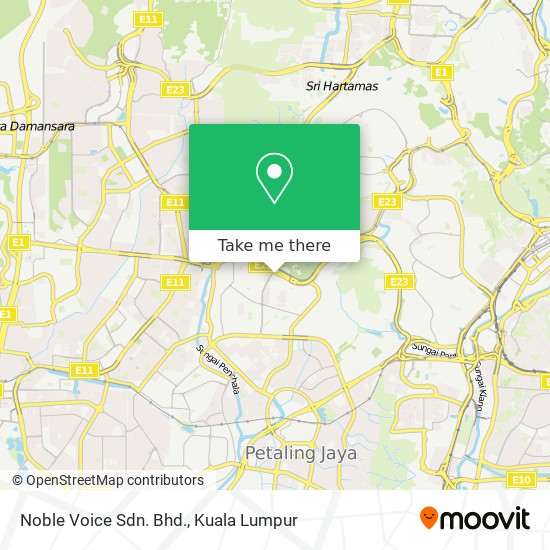 Noble Voice Sdn. Bhd. map