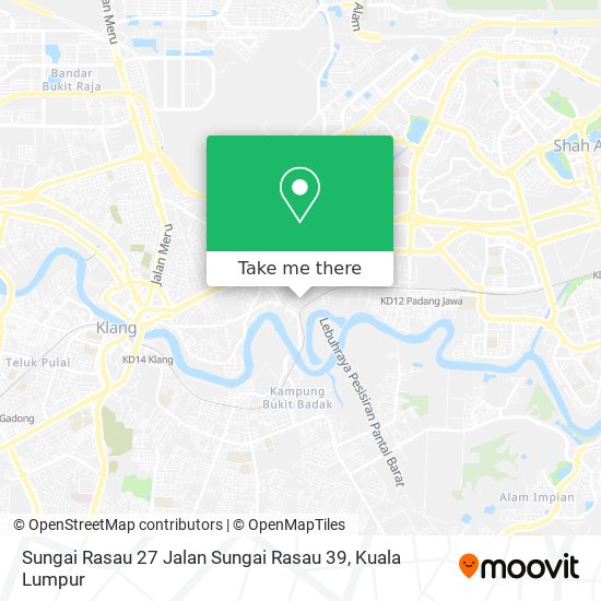 Sungai Rasau 27 Jalan Sungai Rasau 39 map
