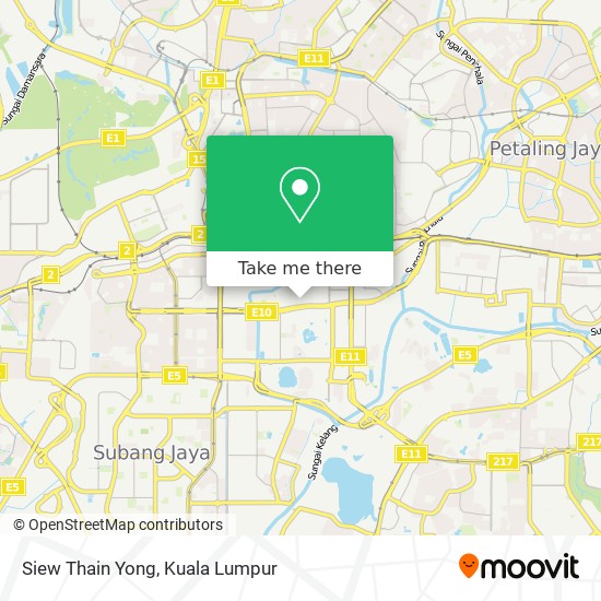 Siew Thain Yong map