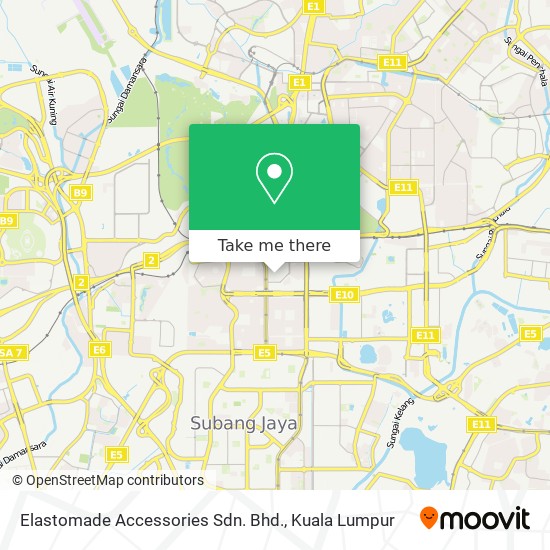 Elastomade Accessories Sdn. Bhd. map